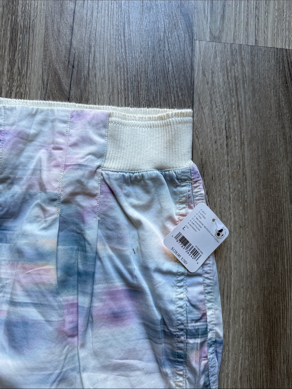 FP Movement by Free People Pastel Tie-Dye Cargo Capris - Picture 2 of 5